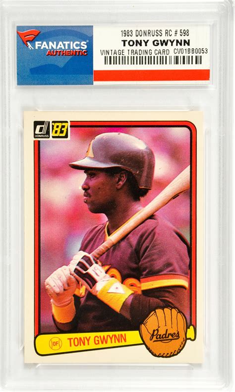 tony gwynn rookie card